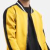Mens Yellow Bomber Varsity Jacket