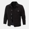 mens-black-denim-jacket