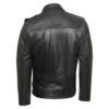 Brando Mens Leather Biker Jacket Cowhide