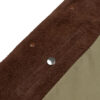 James  Men's Dark Brown Suede Leather Trucker Jacket