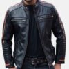 Menâ€™s Vintage CafÃ© Racer Retro 3 Jacket