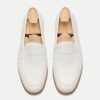 Mens White Loafers