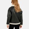 RAF Aviator Flying Pilot Womenâ€™s Black Leather Jacket