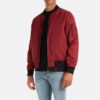 Red MA-1 Designer Bomber Mens Jacket