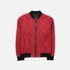 Red MA-1 Designer Bomber Mens Jacket