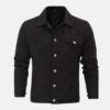 mens-black-denim-trucker-jacket