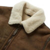B3 RAF Aviator Flying Pilot Menâ€™s Brown Jacket