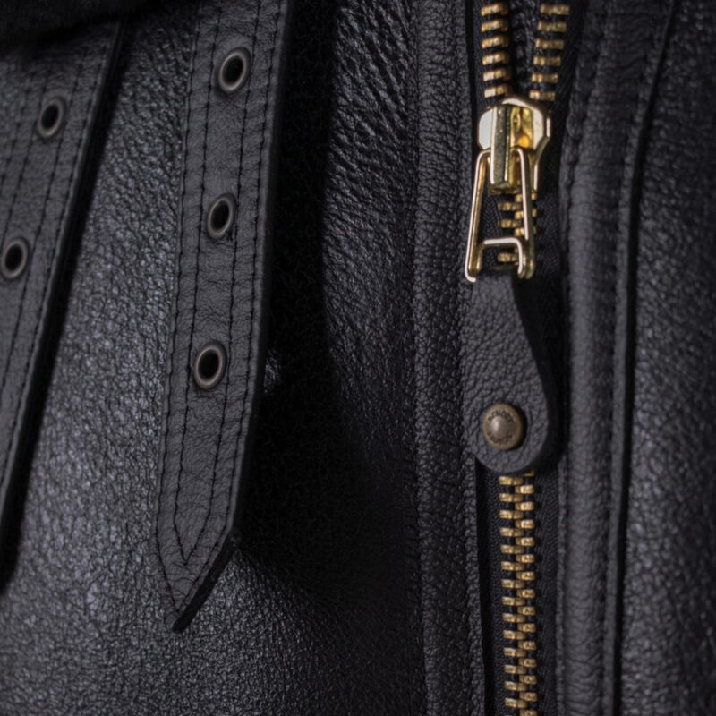 Menâ€™s Sheepskin B-3 Leather Bomber Jacket