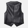 Black Leather Vest