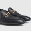 womens-buckle-leather-loafers