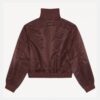 womens-maroon-cropped-leather-bomber-jackets