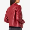 AmandaArcuri Sheriff Country S01 Skye Red Leather Jacket