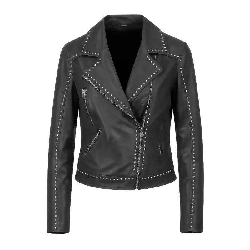 Bella Heathcote Tulsa King S03 Cleo Montague Leather Jacket