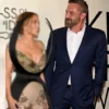 Ben Affleck Red Kiss the Spider Woman Premiere Blazer
