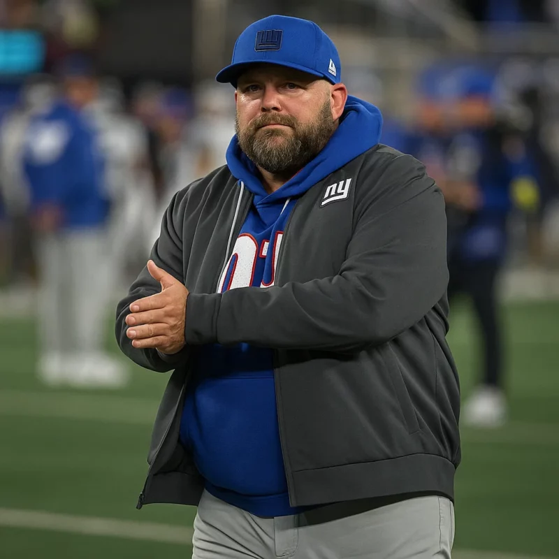 Brian Daboll York Giants Bomber Jacket