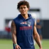 Christian Gonzalez Patriots Hoodie