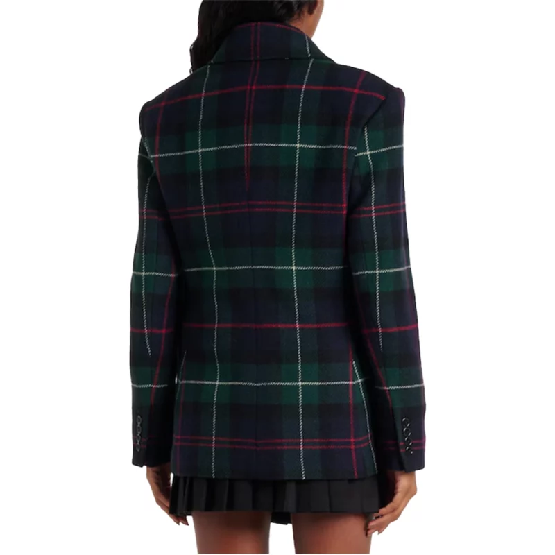 Claudia Winkleman The Celebrity Check Coat
