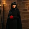 Claudia Winkleman The Celebrity Traitors Black Coat