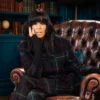 Claudia Winkleman The Celebrity Traitors Check Coat