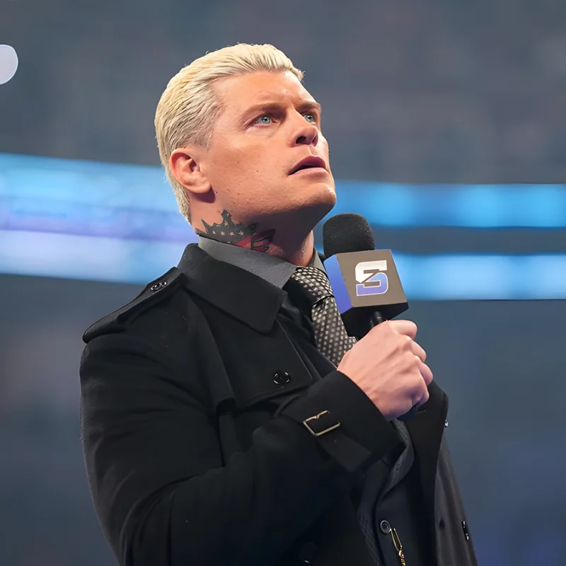 Cody Rhodes 2025 SmackDown Black Coat