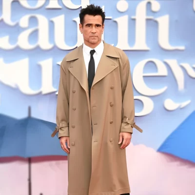 Colin Farrell A Big Bold Beautiful Journey Premier Coat