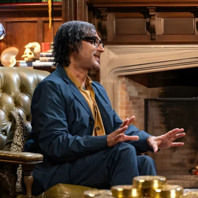 David Olusoga The Celebrity Traitors Blazer