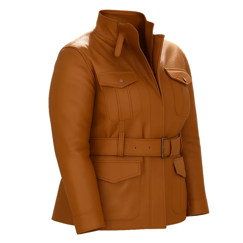 Emily Trent On Brand With Fallon Jacket