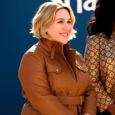 Emily Trent On Brand With Jimmy Fallon Jacket