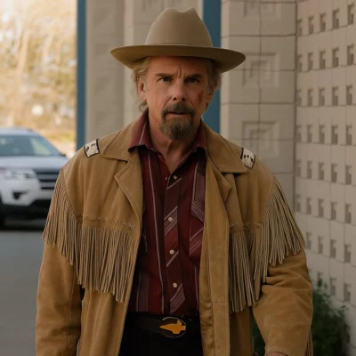 Ethan Hawke The Lowdown Fringe Jacket