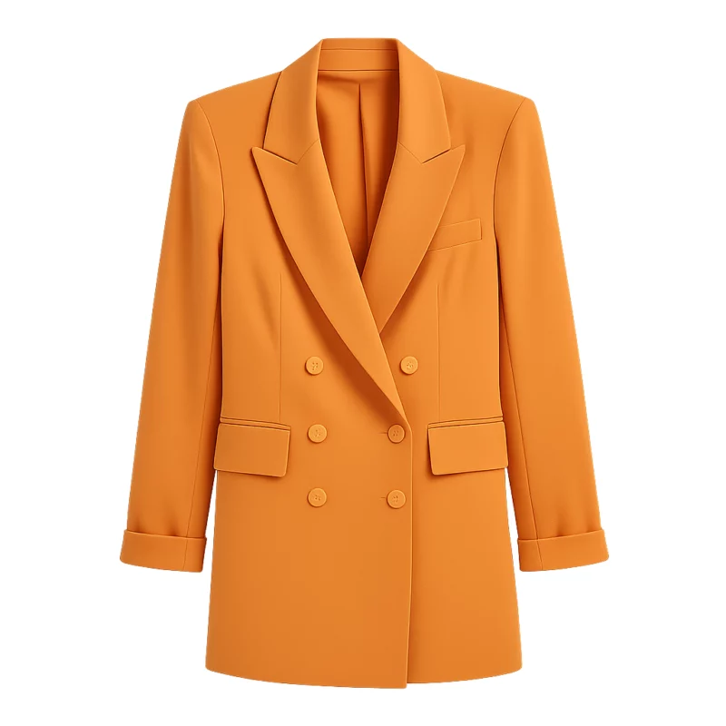Favorite Daughter Phoebe Orange Blazer