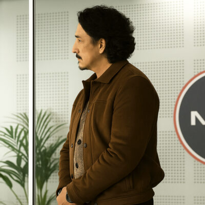 Gabriel Luna Astronaut Suede Jacket