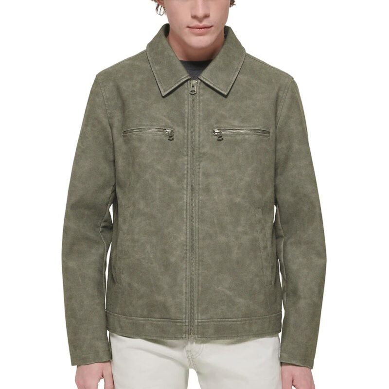 Garrett Hedlund Tulsa King Suede Jacket