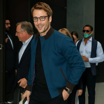 Glen Powell Good Morning America Jacket