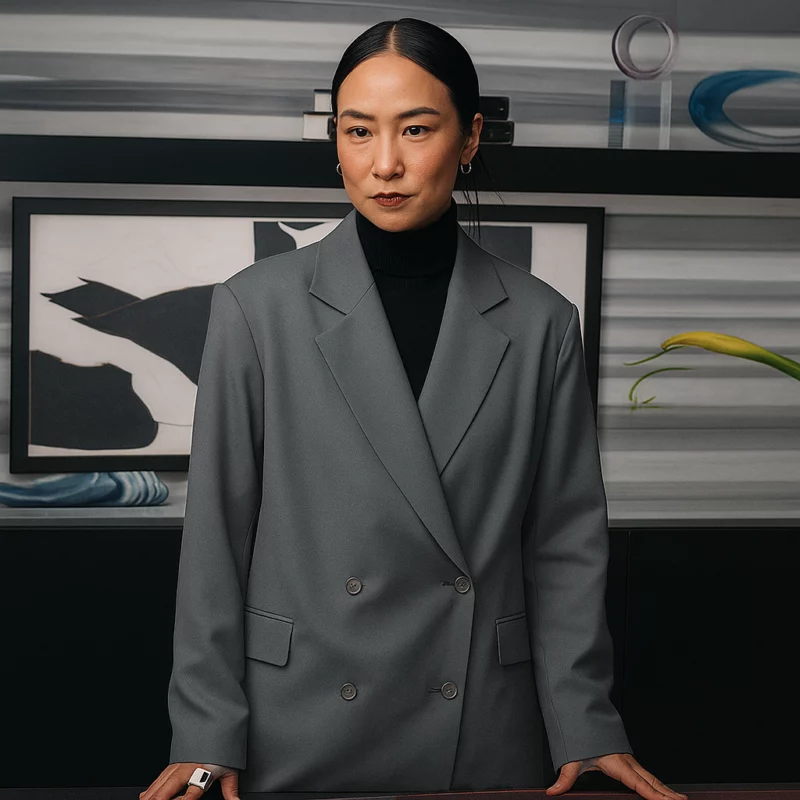 Greta Lee The Show S04 Blazer