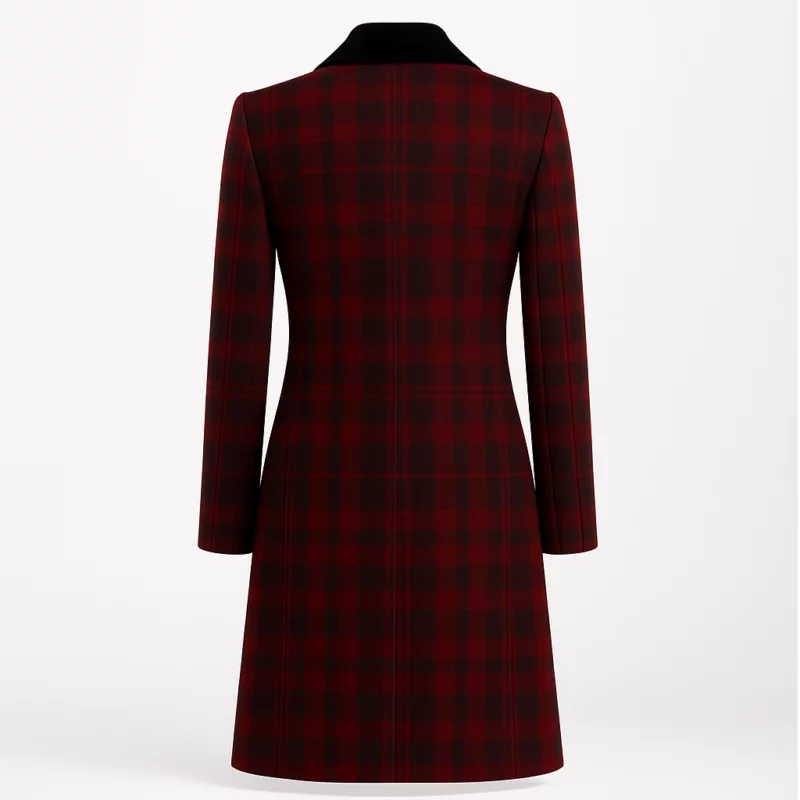 Haunted Mysteries Buried At C Tamera Mowry Plaid Coat