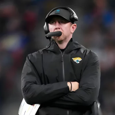 Jacksonville Jaguars Liam Coen Black Jacket