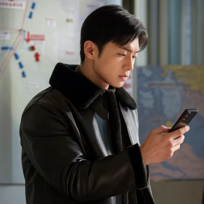 Jang Dong-yoon Queen Mantis Shearling Jacket