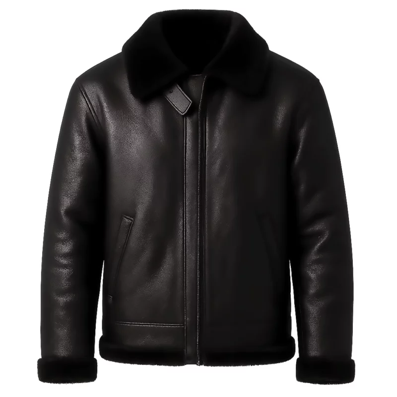 Jang yoon Queen Mantis Shearling Jacket