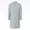 Jeff Bezos Paris Fashion Week 2025 Grey Coat