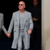 JeffBezos Paris Fashion Week 2025 Grey Coat