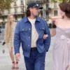 Jeremy Dufrene Valentino Show 2025 Blue Jacket