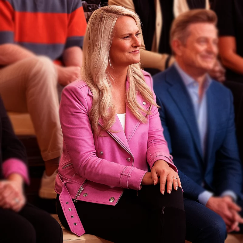 Jill McVicar Nelson On Brand With Fallon Jacket