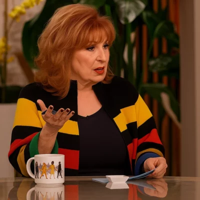 Joy Behar The View Striped Jacket