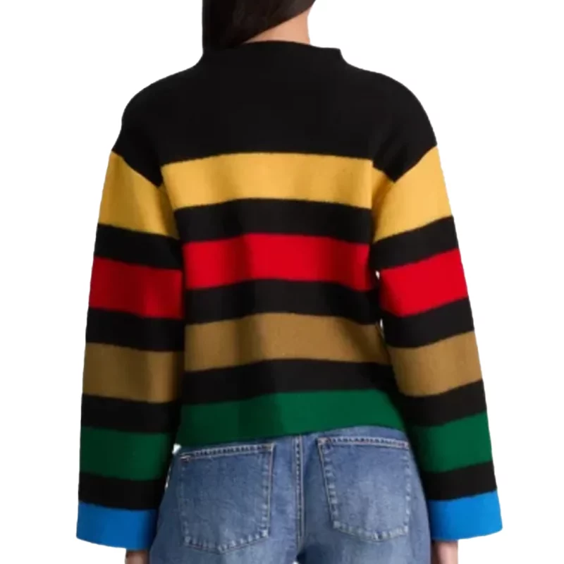 Joy Behar View Striped Jacket