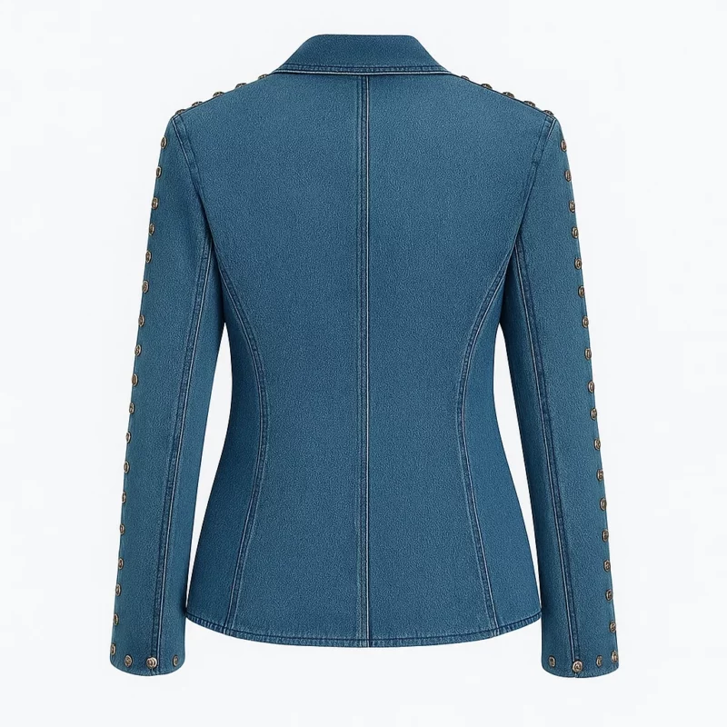 Kaitlin Olson High Potential Denim Blazer