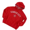 Kansas City Gingham Red Hoodie