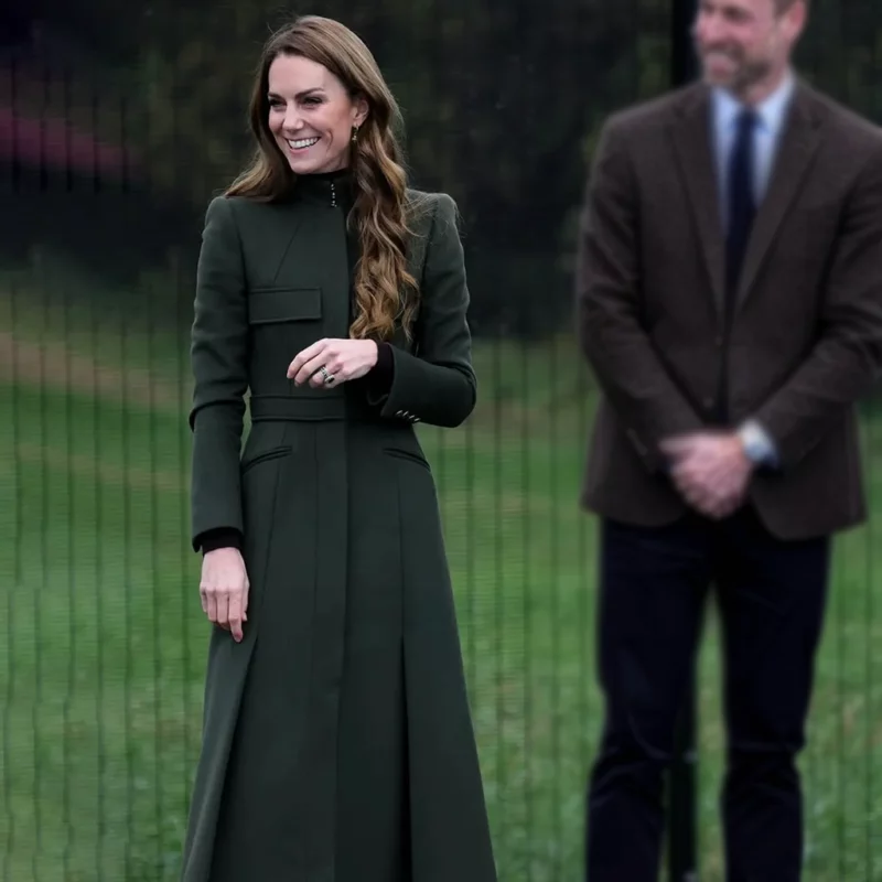 Kate Middleton Visit Coat