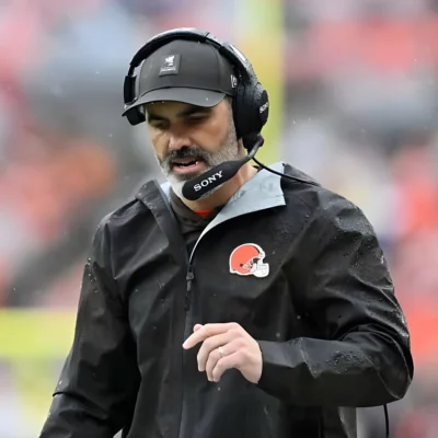 Kevin Stefanski Cleveland Black Hooded Jacket