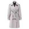 Kim Kardashian Maison Margiela 2025 Grey Coat