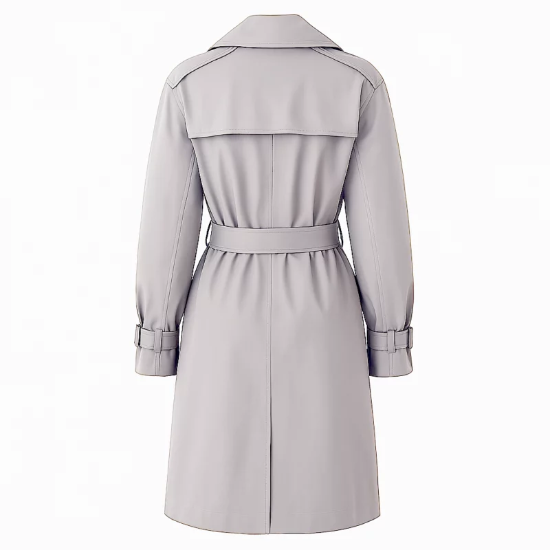 Kim Kardashian MaisonMargiela 2025 Grey Coat
